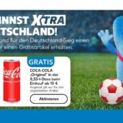 Kaufland App: Gratis Cola-Cola Dose 0,33l ab 10€ MEW