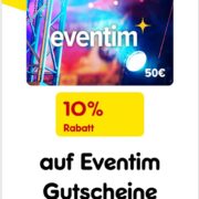 Netto Online: 10% auf Eventim Gutscheine
