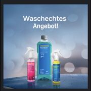 gratis Zugabe 1 von 3 Autoreinigern von Aral für Hochglanz- oder Prämiumwäsche