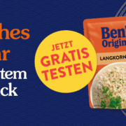Ben’s Original Express Reis gratis testen bis 3,99€ (500x/Tag)