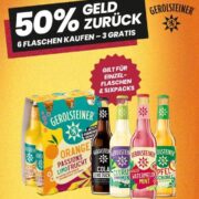 Gerolsteiner 3+3 Cashback Aktion