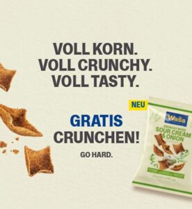 Wasa Crunchy Bites gratis testen – bis zu 2,19 € zurück!