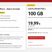 CallYa Allnet Flat L 100 GB 1 Monat GRATIS