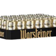 Warsteiner Premium Pilsener Bier, mild süffiges Pils, Dosenbier EINWEG (24 x 0.33 L Dose), -44%