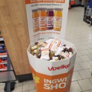 Gratis Socken beim Kauf von Voelkel Ingwer Shots