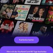 Höre mit der Kaufland Card 60 Tage kostenlos exklusive Podcasts & Hörbücher bei Podimo