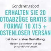 20 Fotoabzüge bei FreePrints geschenkt