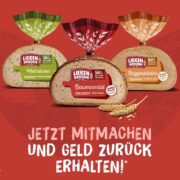 Lieken Urkorn eine Geld-zurück-Probier-Aktion