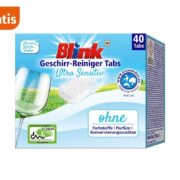 Müller App - Gratis BLINK Geschirrreiniger Tabs beim Kauf von BLINK-Artikeln im Wert von 3,00€