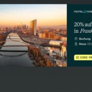 20% Rabatt auf Übernachtung in Frankfurt bei Motel One Hotel