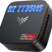 NiPoGi Hyper H1 Mini PC W11 PRO ΑΜD Ryzen 7 7735HS (Max 4.75GHz, 8C/16T, Übertrifft den 7730U)  -