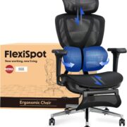 FLEXISPOT Sentinel Ergonomischer Bürostuhl mit Dual-Wing-Lendenstütze für 239,99€ (statt 300€)