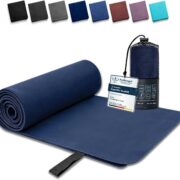 50%OFF Mikrofaser Handtuch - Kompaktes Sporthandtuch, Strandtuch, Saunatuch, Badetuch und Reisehandtuch mit Tasche