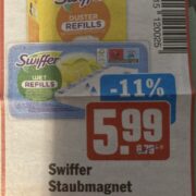 2+1 Coupon Swiffer Staubmagnet bei Globus