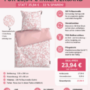 MICHALSKY Satin-Bettwäsche aus 100 % Baumwolle