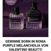Gratis Proben von Valentino Born in Roma Purple Melancholia Donna & Uomo (Gewinnspiel)