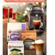 Tassimo, Gratis Kaffeemaschine beim Kauf von 8 Packungen