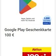 Netto Marken-Discount: 1.000 PAYBACK Extra-Punkte auf 100 € Google Play Geschenkkarte ab 26.10.2026