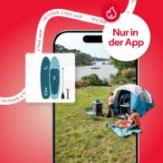 [Decathlon] Rauszeit-Bonus: 350€ für Zelte/SUPs ausgeben & 60€ Gutschein für den Folgeeinkauf abstauben