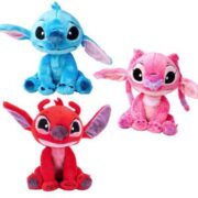Disney Lilo und Stitch - Plüschtier, 25cm (blau, rot oder rosa)