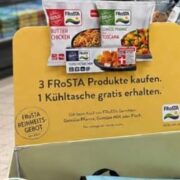 Kühltasche gratis bei Kauf von 3 Frosta-Produkten (lokal)