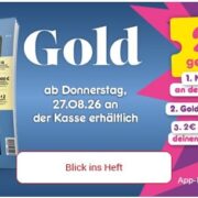 Netto: Gold für 0,66 € kaufen und Coupon über 2 € erhalten (ab 20 € MEW)