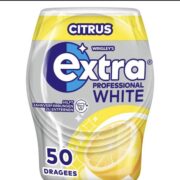 Extra Professional Kaugummi White  Citrus zuckerfrei 50 Dragees für  2,52€(statt 3,45€)