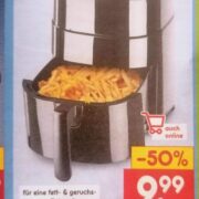 Heißluftfritteuse GOURMETMAXX 9,99 €