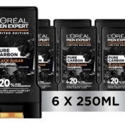 L'Oréal Men Expert  6x250ml Duschgel und Shampoo für Männer, 3in1 für 7,58€(statt 11,94€)