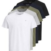 JACK & JONES  5er Pack T-Shirt ab 18,04€(statt 36,41€)