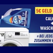 5 € Cashback auf Calgon + Waschmittel