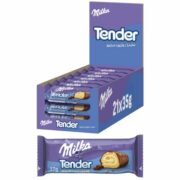 Milka Tender Milch – Biskuit-Rolle mit feiner Milchcrème-Füllung,  21 x 35g für 9,21€(statt 13€)