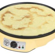Bestron Crêpes Maker im Retro Design, für Crepes mit Ø 30 cm in gelb für 18,99€(statt 22,98€)