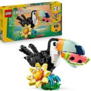 LEGO Creator Wilde Tiere: Tropischer Tukan - 3-in-1 Bauset für 9,99€(statt 14,94€)