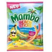 Mamba Beach Sticks  Fruchtige Kaubonbon  Stangen in vier verschiedenen Sorten für 0,98€(statt 1,49€)