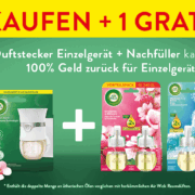 Airwick: Duftstecker Einzelgerät + Nachfüller kaufen & 100% Geld zurück für Einzelgerät