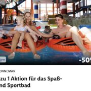 WONNEMAR 2 zu 1 Aktion für das Spaß-und Sportbad [Lidl Plus App]
