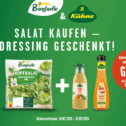 Holt euch einen Bonduelle Salat und erhaltet das Dressing gratis dazu