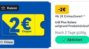 LIDL 2 EUR