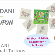 Lindani: Erhalte für dein Kind Fußball-Tattoos gratis