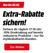 MediaMarkt/Saturn: 10% Extra-Rabatt sichern