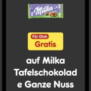 Netto: 1 Tafel Milka Ganze Nuss gratis