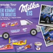 Milka Eiswagentour 2026: Holt euch ein gratis Eis in Hof
