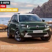 [Bis zu 12.000€ sparen!] Citroën verdoppelt die E-Auto-Förderung
