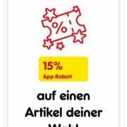 Netto: 15%, 10% und 5% auf einen Artikel deiner Wahl