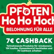 Pfoten Ho Ho Hoch (ab 05.10.): 7 € Cashback (MEW 15 €)