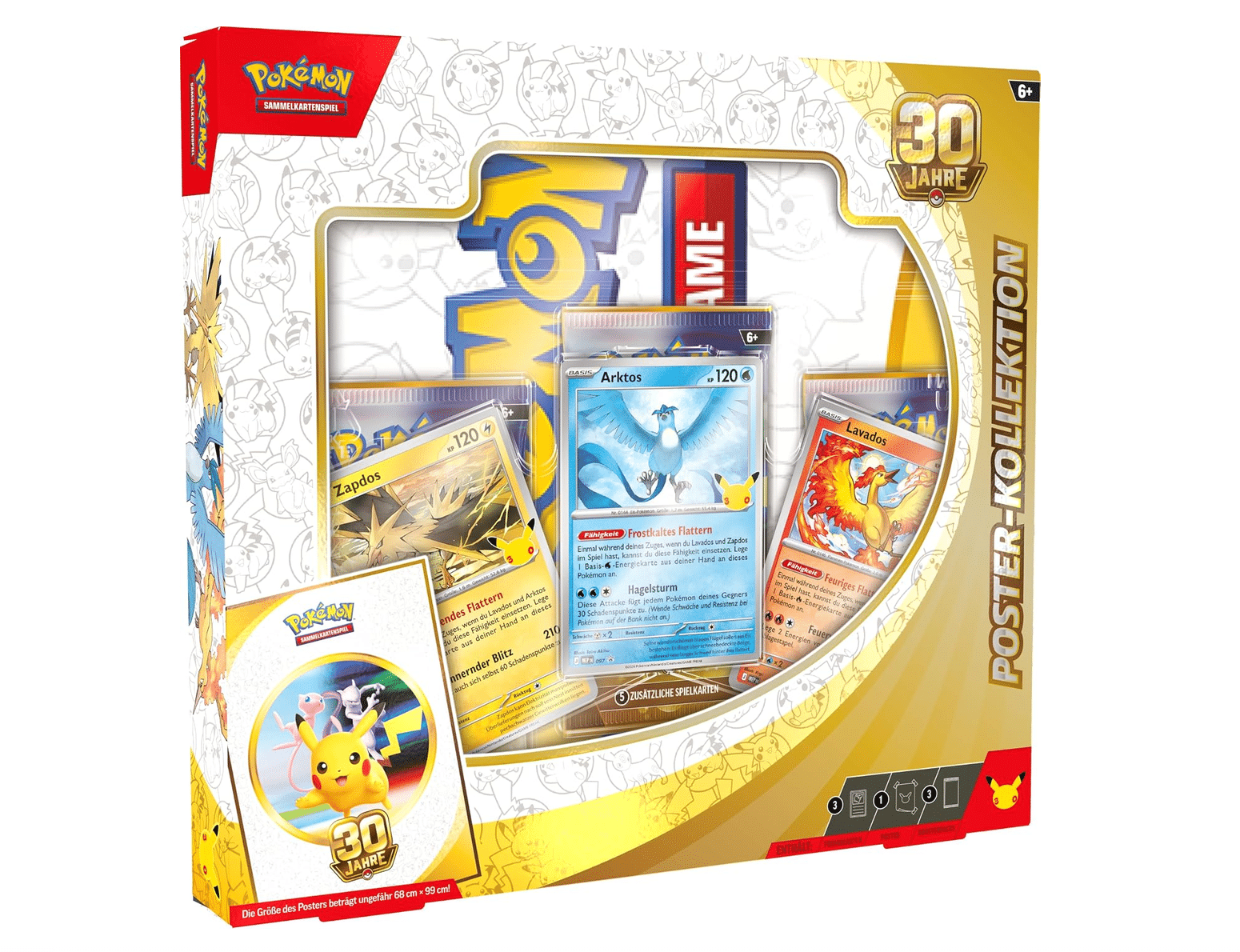 ⚡ Pokémon Poster-Kollektion 30 Jahre für 23,99€ bei Amazon