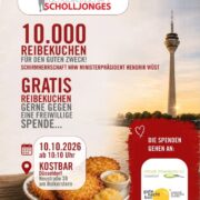 Düsseldorf (lokal): 10.000 Reibekuchen für den guten Zweck