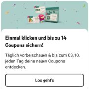 Rewe: Sichert euch bis zu 14 Coupons in 14 Tagen
