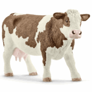 Schleich 13801 – Farm World: Fleckvieh-Kuh für 4,99€